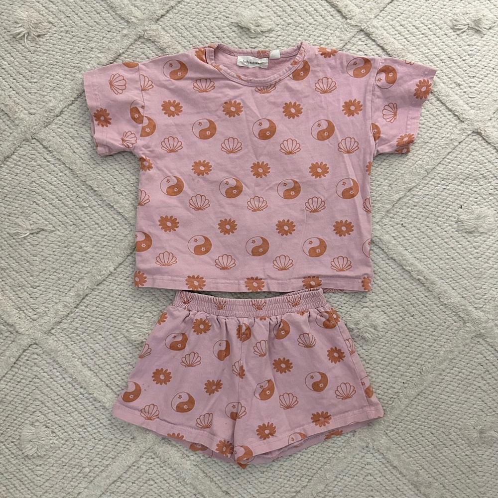 Indy & Pippa Yin Yan Seashell Set 4T